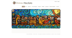 Desktop Screenshot of doloresmendieta.com.ar